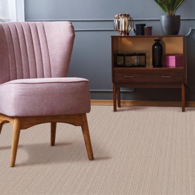 patterned carpet in a stylish Denver living room